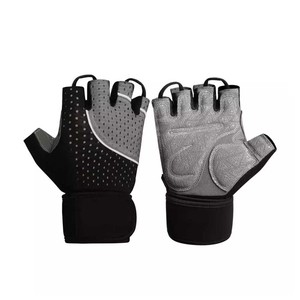2022 Gants de fitness de gymnastique à demi-doigts Gants d'haltérophilie en cuir - Product Image 6