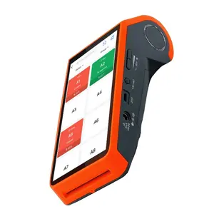 Todo en uno EPOS Android terminal POS de mano 1D 2D código de barras POS máquina para tarjeta bancaria y pago QR con escáner QR