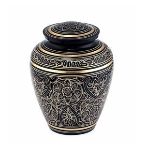 Urnas de cremación de metal Premium para cenizas humanas hechas en la India Suministros funerarios Calidad de exportación - Product Image 3