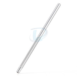 Manche de miroir dentaire en acier inoxydable, équipement médical professionnel, manche de miroir dentaire - Product Image 3