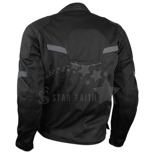 Men Cordura Motorcycle <b>Jacket</b> Durable Textile Material Riding <b>Jacket</b> With Adjustable Waist And Elbow Protectors - Product Image 2
