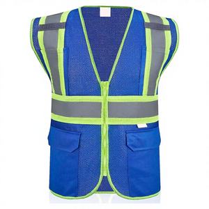 Alta visibilidad Seguridad de tráfico barata Alta visibilidad Chaleco DE SEGURIDAD naranja Ropa DE SEGURIDAD Chaleco reflectante de trabajo - Product Image 1