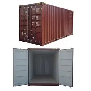 Yeni Corten çelik 20ft/40ft/40HC standart taşıma yüksek küp depolama nakliye konteynerleri.