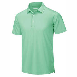 Diseño de Venta caliente, logotipo personalizado, camiseta polo transpirable de color sólido, camiseta polo personalizada - Product Image 4