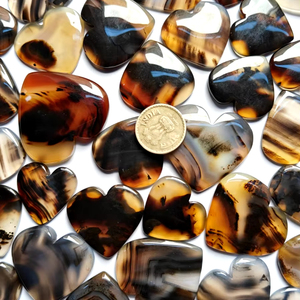 อัญมณีทรงหลวมสำหรับทำเครื่องประดับอัญมณีมอนทานาอาเกตทรงหลวมจากธรรมชาติทำด้วยมือ - Product Image 1