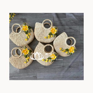 MEILLEUR ARTICLE SAC DE HYACINTHE D'EAU SAC DE FEMMES POUR LA NOUVELLE MODE VENTE CHAUDE FABRIQUÉE AU VIET NAM PRODUIT MEILLEUR PRIX DE BLUE LOTUS FARM - Product Image 5