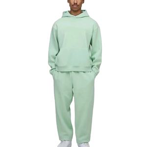 Chándal Personalizado para Hombre de Alta Calidad, 100% Algodón, Estilo Informal, Hombros Caídos, Transpirable, Ropa Urbana con Logotipo Personalizado - Product Image 1