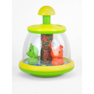 Anand Jungle Spinner - Juguete Interactivo de Presionar y Girar para Niños, para Mejorar Habilidades de Proyectos - Product Image 1