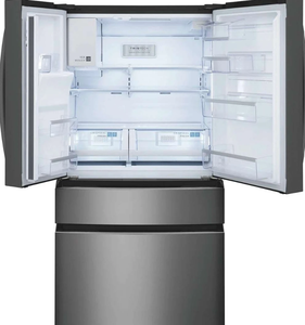 Refrigerador Frigidaire Gallery GRMC2273CD de 36 Pulgadas con Puerta Francesa de 4 Puertas y Profundidad para Mostrador, 21.5 Pies Cúbicos Acero Inoxidable Negro - Product Image 1