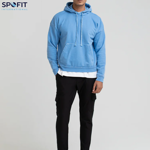 Sudaderas con Capucha Estampadas Personalizadas OEM, Lisas, 100% Algodón, Gruesas, Pesadas, 420g, Corte Regular Informal para Hombre, Invierno, Ecológicas - Product Image 6