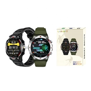 Montre connectée 41-43 mm, écran tactile AMOLED, étanche IP67, appels Bluetooth, charge sans fil, unisexe, montre de sport d'extérieur - Product Image 1