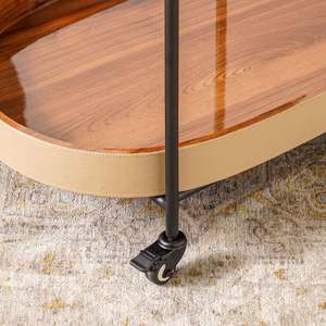 Modern Look Serving <b>Trolleys</b> For Home Hotel Food Serving Display <b>Trolleys</b> Decorative High Quality Material Kitchenware Usage - Product Image 2