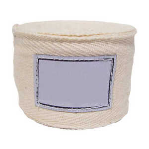 Vendas elásticas de algodón premium de 180 pulgadas, transpirables, con soporte para muñeca y cierre de gancho y bucle para entrenamiento en el gimnasio. - Product Image 3