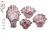 Décoration d'intérieur de luxe en verre de Murano Pavone Tammaro, design artisanal italien haut de gamme