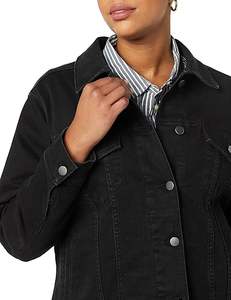 Chaqueta Vaquera Reversible Acolchada con Logo, Estilo Hip Hop, para Mujer, Primavera-Otoño-Invierno 2026, 100% Algodón - Product Image 4