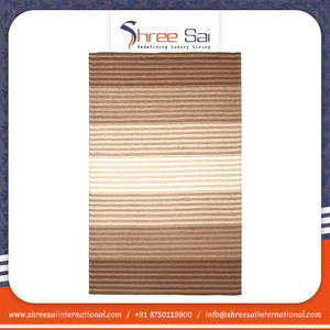 Alfombra de lana hecha a mano personalizada más vendida, juego de alfombras de área india de algodón tejidas a mano atractivas directamente del fabricante - Product Image 3