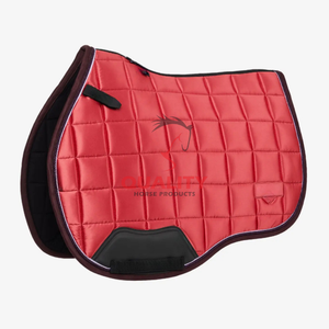 Top vente en gros tapis de selle de cheval anglais matériau durable tissu respirant doublure douce conception équestre confortable - Product Image 1