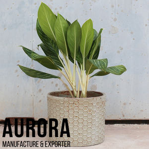 Maceta y jardinera de cerámica esmaltada para exteriores, diseño ecológico para el hogar y el jardín - Product Image 2