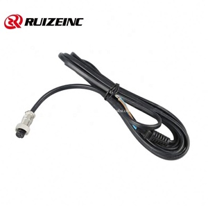 Produsen disesuaikan 2-Core mobil Trailer dua inti steker kabel listrik penerbangan - Product Image 4