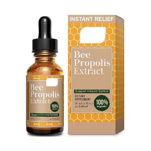 2025 vente en gros OEM ODM personnalisé <span class=keywords><strong>propolis</strong></span> puissance 100% gouttes d'extrait pur pour le soutien immunitaire et soulagement des maux de gorge nettoyage des poumons - Product Image 3