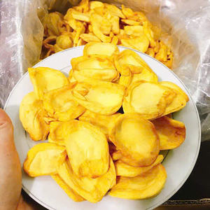 กระบวนการอบแห้ง Vf แบบสูญญากาศทอดขนุนผลไม้หวานกรอบอาหารแห้งตามธรรมชาติ - Product Image 5