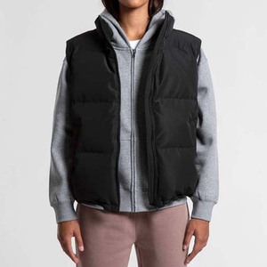 Gilet sans manches de haute qualité pour hommes avec capuche détachable Caractéristique respirante Gilet d'hiver chaud et ample Style gilet bouffant - Product Image 2