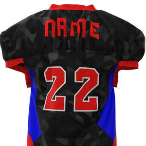 Nueva Camiseta de Fútbol Americano, 100% Poliéster, Precio Razonable, Manga Corta, Servicio OEM, Económica - Product Image 4