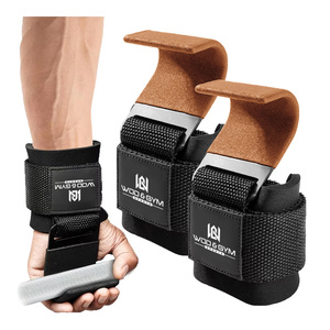 Crochets de musculation robustes et antidérapants, support de poignet pour la musculation, derniers modèles, vente chaude - Product Image 4