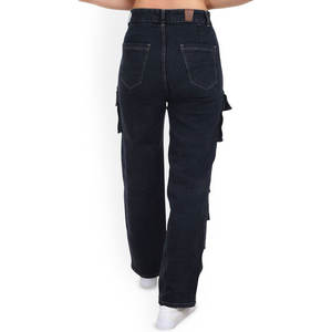 Tarifa al por mayor Venta en línea Ropa de playa Pantalón de mezclilla para mujer Venta de verano Pieza fresca Buena calidad Pantalones vaqueros de Mujer - Product Image 4