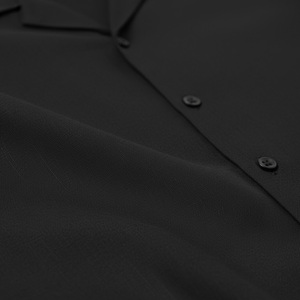 Men Cuban Collar <b>Long</b> <b>Sleeve</b> <b>Hawaiian</b> Style 100% Cotton Twill Casual <b>Shirt</b> OEM Custom Service Spring Season - Product Image 4