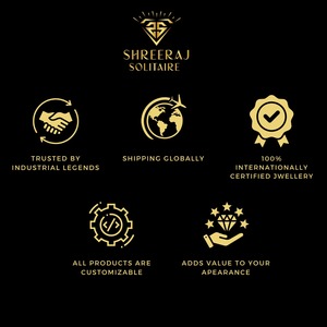 Shreeraj โซลิแทร์0.30 CT Radiant CUT Lab ปลูกเพชร D สี VS2ความคมชัดได้รับการรับรองจาก cvd/ HPHT เทคโนโลยีหินหลวมสำหรับ - Product Image 6