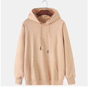 Meilleur sweat à capuche unisexe en coton polaire d'hiver écologique fabriqué au Pakistan Pull uni personnalisé avec col à capuche solide - Product Image 4