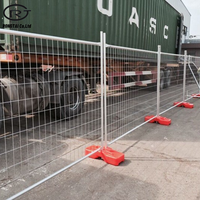 Système de clôture de construction temporaire standard australien de 1.8m x 2.1m