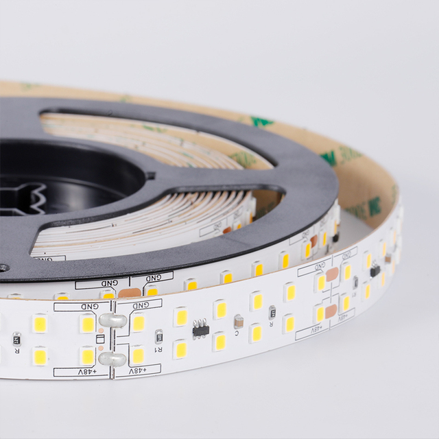 Smd 2835 Led Strip Light 48V Optional  IP20 /IP65/ IP67 Waterproof Led Light Strips Led Light Width 10mm Cutting 40M/Roll