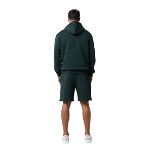 NEW 2026 <b>Mens</b> Fleece <b>Hoodie</b> <b>and</b> <b>Shorts</b> <b>Set</b> Casual Lounge Wear Matching Two Piece Relaxed Fit Streetwear Outfit For <b>Men</b> - Product Image 4
