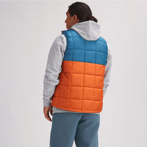 Wholesale Top Selling Puffer <b>Men's</b> Hooded Windbreaker Bubble Vest <b>Waistcoat</b> Custom Logo <b>Man</b> Heated Jacket Coat Low Price Sale - Product Image 6