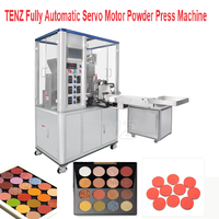Ligne de production de super cosmétiques TENZ Machine de presse à poudre entièrement automatique Servocommande pour fard à paupières et poudre compacte