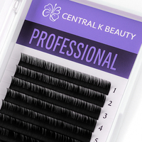 Kit DIY de cils en bande complète effet mat, plumes synthétiques de haute qualité, volume naturel noir, effet 3D magnétique, faits à la main