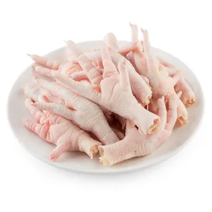 Patas de pollo congelados, pata de pollo de cuarto, producto a granel