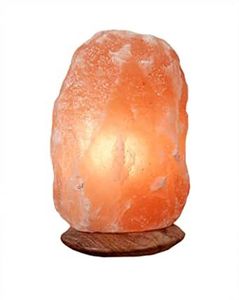 Beautifully Carved Pink Himalayan Salt <b>Lamp</b> Love-Style Collectible Art Bowl with <b>Dimmer</b> <b>Switch</b> and Wooden Base - Product Image 2