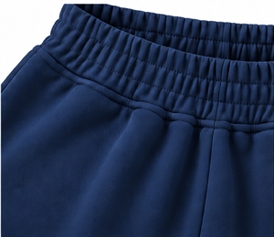 Index Sportswear <b>Women's</b> <b>Navy</b> Shorts <b>Skirt</b> High Waist Elastic Breathable Pockets Right Leg Logo Sporty Style Knitted Polyester - Product Image 6
