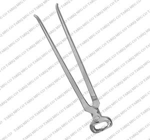 New Arrival Strong Forged Steel Horse Hoof Nipper Professional Farrier Cutting Tool By TARIQ MFG CO CE ISO EU - Product Image 3