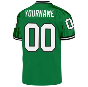 Heat Transfer Printed Men's Throwback <b>Football</b> Jersey with Custom Logo & Team Name 100% Polyester Plus <b>Size</b> Relaxed Fit - Product Image 5