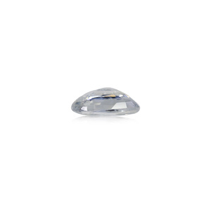 Anillo de Zafiro Bicolor de Alta Calidad - 3.50 Quilates, Cuarzo Ahumado Natural Facetado de 10 mm y 8 mm de Altura - Product Image 2