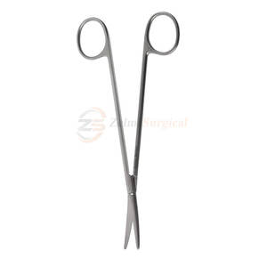 ZELMI SURGICAL, tijeras Neuro tipo Malis, empuñadura cómoda, Material de acero inoxidable, instrumento de fuente de alimentación Manual - Product Image 4