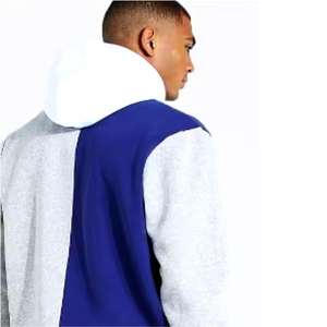 Conjunto de chándal deportivo de invierno de alta moda para hombre, logotipo personalizado, transpirable y cuello con capucha de talla grande - Product Image 1