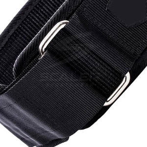 Ceinture de musculation en nylon à levier, confortable, ajustable, robuste, pour squats, soulevés de terre et entraînements intenses - Product Image 3