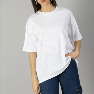 2025 T-Shirt surdimensionné personnalisé de haute qualité coton Polyester dernière conception T-Shirt surdimensionné fabriqué au Pakistan - Product Image 2