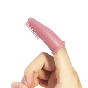 Meilleures ventes Brosse à dents pour bébés en silicone souple pour le nettoyage buccal et le massage des enfants en bas âge Brosse à dents pour bébés en silicone souple pour le nettoyage buccal et le massage des enfants en bas âge - Product Image 5