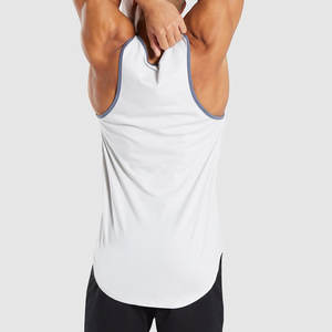 เสื้อกล้ามผู้ชายแบบมีสายรัดด้านหลังสไตล์ต่ำเสื้อกล้ามสำหรับออกกำลังกายเล่นกีฬายิมเล่นเพาะกาย - Product Image 2